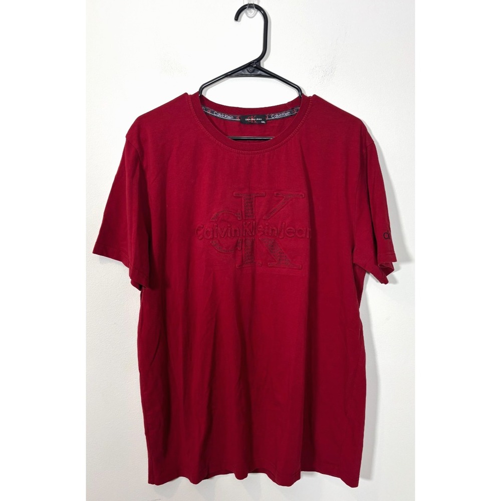 Calvin Klein Jeans Men's XXL T-Shirt Red
